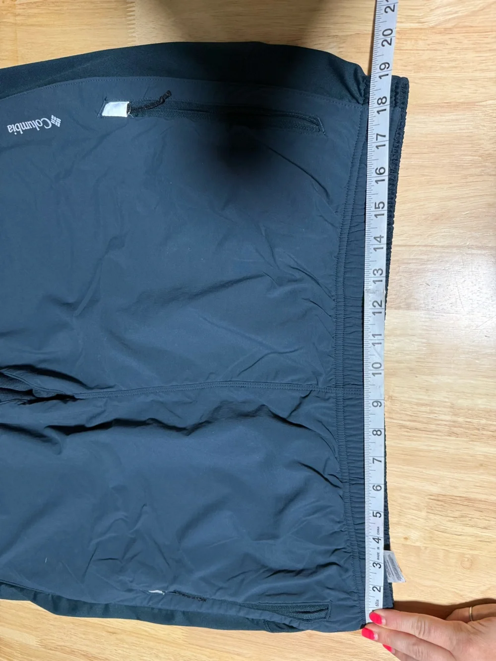 Columbia Men’s XXL 31 Long Navy Fleece Lined Track Pants Zip
